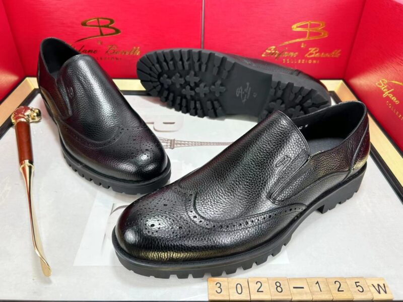 High quality men designer leather shoe