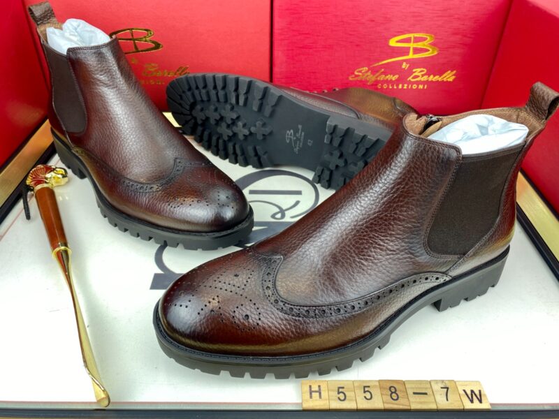 High quality men designer leather shoe