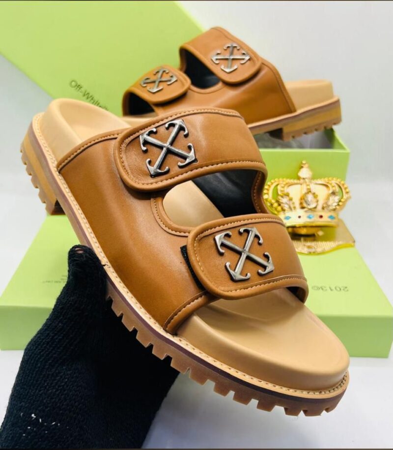 High quality men designer slippers