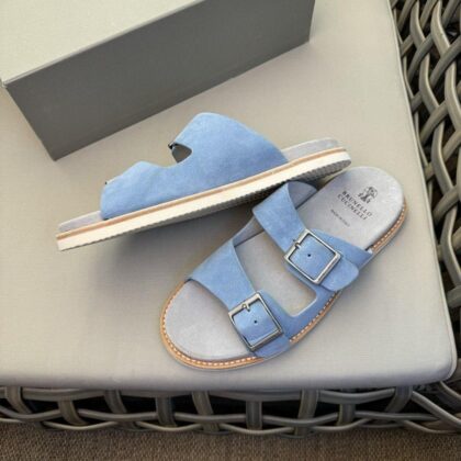 High quality men designer slippers