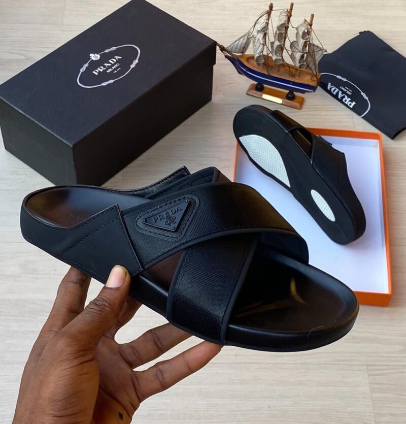 High quality men designer slippers