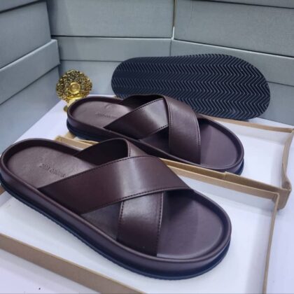 High quality men designer slippers