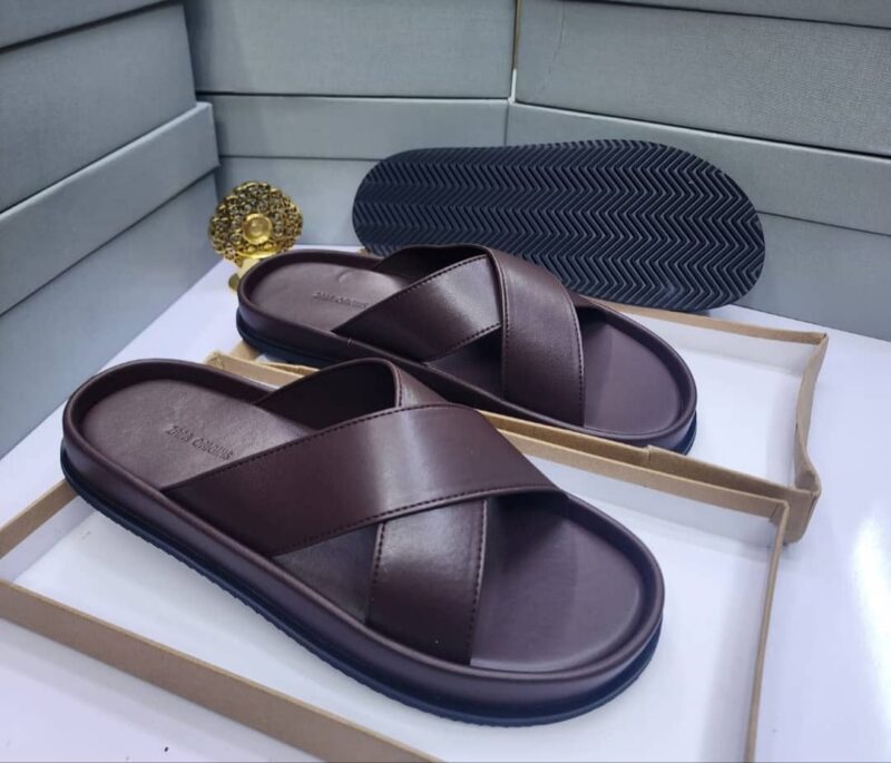High quality men designer slippers