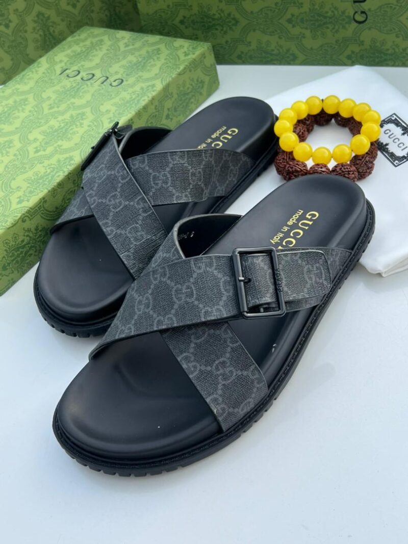 High quality men designer slippers