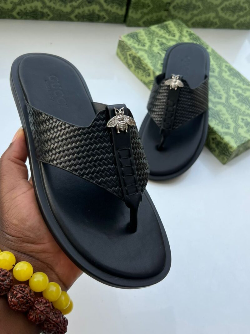 High quality men designer slippers