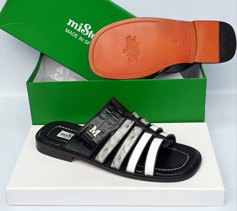 High quality men designer slippers
