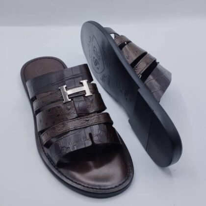 High quality men designer slippers