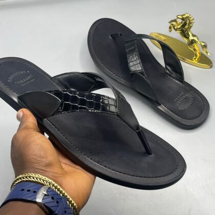 High quality men designer slippers