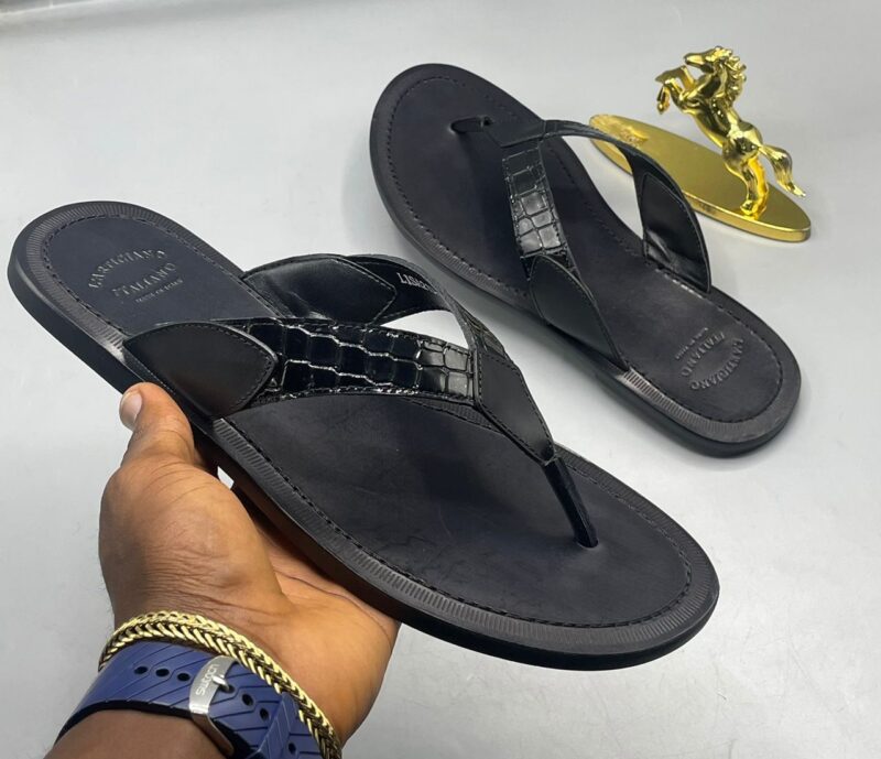 High quality men designer slippers