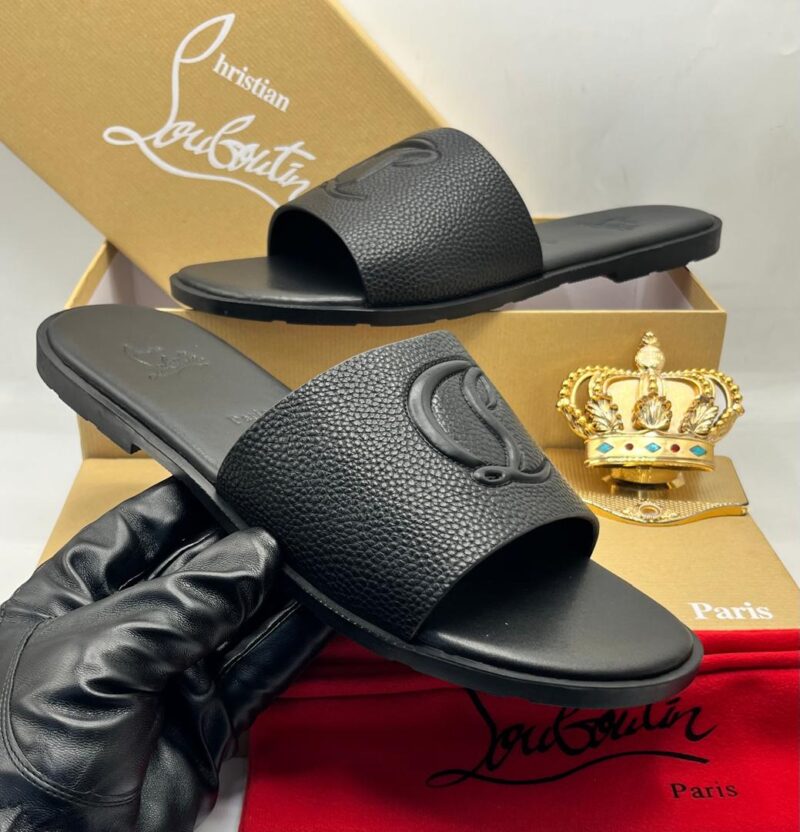 High quality men designer slippers