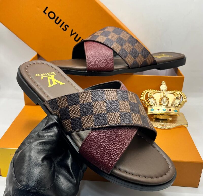 High quality men designer slippers
