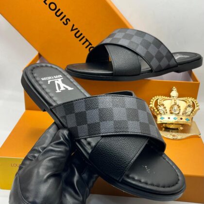 High quality men designer slippers