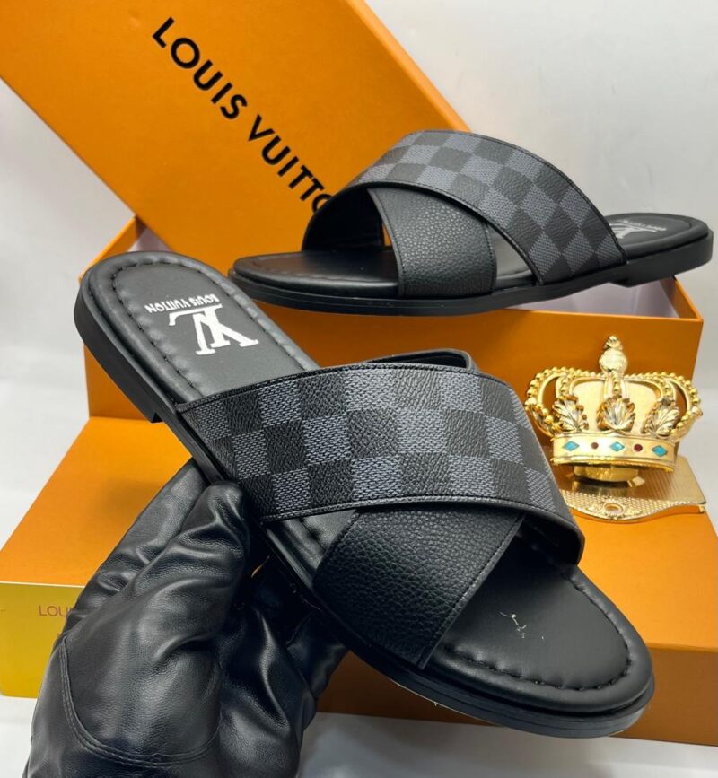 High quality men designer slippers
