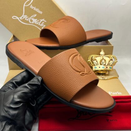 High quality men designer slippers