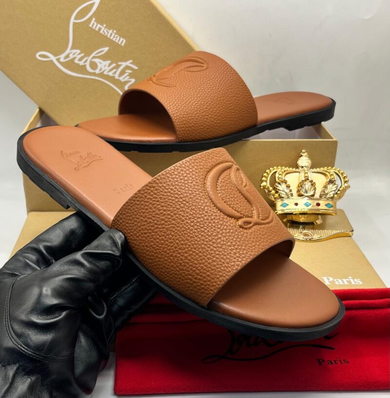 High quality men designer slippers
