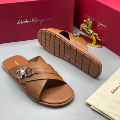 High quality men designer slippers