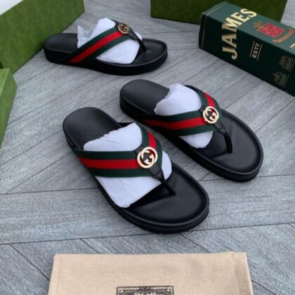 High quality men designer slippers