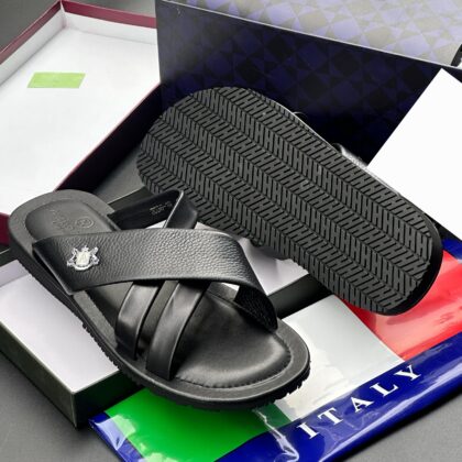 High quality men designer slippers
