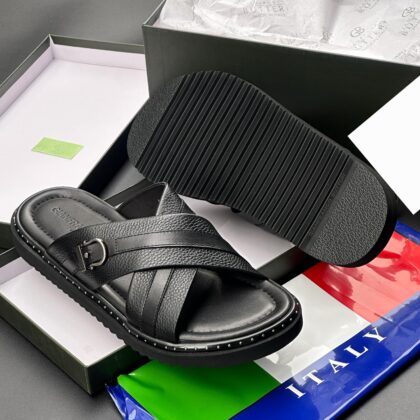 High quality men designer slippers