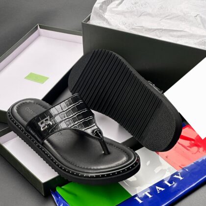 High quality men designer slippers