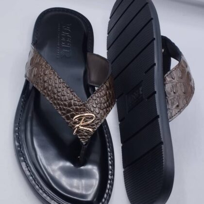High quality men designer slippers