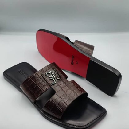 High quality men designer slippers