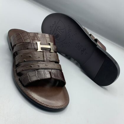 High quality men designer slippers